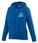 Ladies Wicking Fleece Full Zip Hooded Sweatshirt