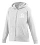 Wicking Fleece Full Zip Girls Hooded Sweatshirt