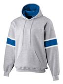 Augusta Heavyweight Three-Color Hooded Sweatshirt