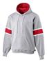 Heavyweight Three-Color Hooded Sweatshirt