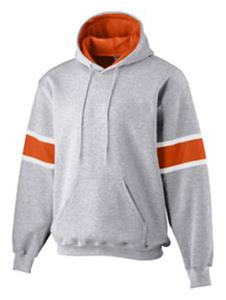 ATHLETIC HEATHER/ ORANGE/ WHITE