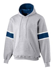 ATHLETIC HEATHER/ NAVY/ WHITE