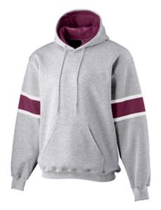 ATHLETIC HEATHER/ MAROON/ WHITE