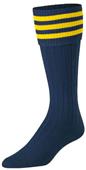 Twin City Euro Trio 3-Stripe Soccer Socks Twin City Euro Trio 3-Stripe Soccer Socks
