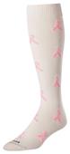 Twin City Breast Cancer Over Calf Socks