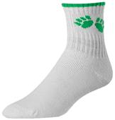 Twin City Quarter Paw Print Socks-Closeout Twin City Quarter Paw Print Socks-Closeout