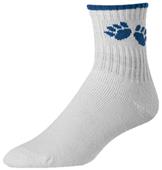 Twin City Quarter Paw Print Socks-Closeout Twin City Quarter Paw Print Socks-Closeout