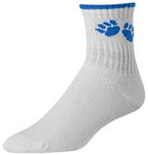 Twin City Quarter Paw Print Socks-Closeout