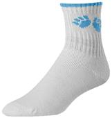 Twin City Quarter Paw Print Socks-Closeout Twin City Quarter Paw Print Socks-Closeout