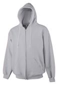 Augusta Heavyweight Zip Front Hooded Sweatshirt