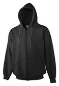 Augusta Heavyweight Zip Front Hooded Sweatshirt