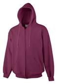 Augusta Heavyweight Zip Front Hooded Sweatshirt