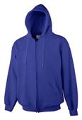 Augusta Heavyweight Zip Front Hooded Sweatshirt