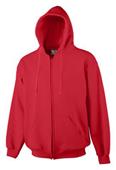 Augusta Heavyweight Zip Front Hooded Sweatshirt