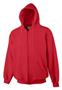 Augusta Heavyweight Zip Front Hooded Sweatshirt