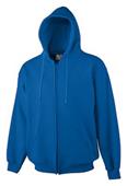 Augusta Heavyweight Zip Front Hooded Sweatshirt