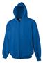 Augusta Heavyweight Zip Front Hooded Sweatshirt