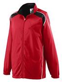 Augusta Brushed Tricot Tri-Color Jacket