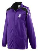 Augusta Brushed Tricot Tri-Color Youth Jacket