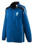 Augusta Brushed Tricot Tri-Color Youth Jacket