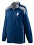 Augusta Brushed Tricot Tri-Color Youth Jacket