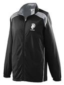 Augusta Brushed Tricot Tri-Color Youth Jacket