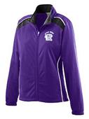 Augusta Ladies' Brushed Tricot Tri-Color Jacket