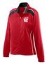 Augusta Ladies Brushed Tricot Tri-Color Jacket