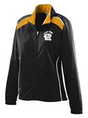 Augusta Ladies' Brushed Tricot Tri-Color Jacket