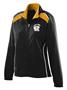 Augusta Ladies Brushed Tricot Tri-Color Jacket
