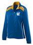 Augusta Ladies Brushed Tricot Tri-Color Jacket