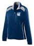Augusta Ladies Brushed Tricot Tri-Color Jacket
