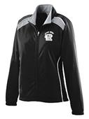 Augusta Ladies' Brushed Tricot Tri-Color Jacket