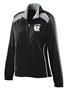 Augusta Ladies Brushed Tricot Tri-Color Jacket