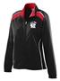 Augusta Ladies Brushed Tricot Tri-Color Jacket