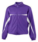 Augusta Two Color Brushed Tricot Jacket