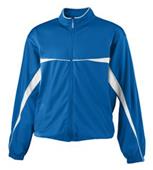 Augusta Two Color Brushed Tricot Youth Jacket