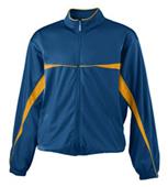 Augusta Two Color Brushed Tricot Youth Jacket