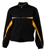 Augusta Two Color Brushed Tricot Youth Jacket