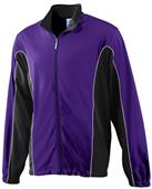 Augusta Brushed Tricot Color Block Youth Jacket