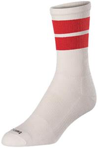 WHITE/SCARLET