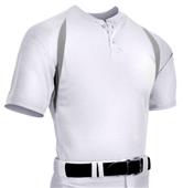 Captain 2 Adult Two Button Placket Baseball Jersey Captain 2 Adult Two Button Placket Baseball Jersey