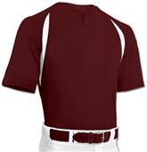 Captain 2 Adult Two Button Placket Baseball Jersey Captain 2 Adult Two Button Placket Baseball Jersey