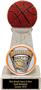 Hasty Awards 6" Basketball Stone Tower Trophy