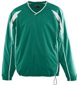 Augusta Micro Poly Color Block Pullover Jacket