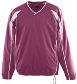 Augusta Micro Poly Color Block Pullover Jacket