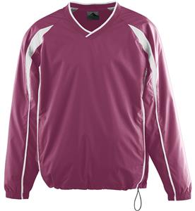 MAROON/WHITE