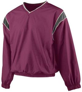 MAROON/ BLACK/ WHITE