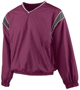 MAROON/ BLACK/ WHITE