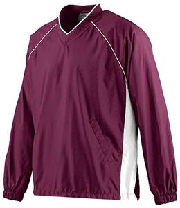 MAROON/ WHITE